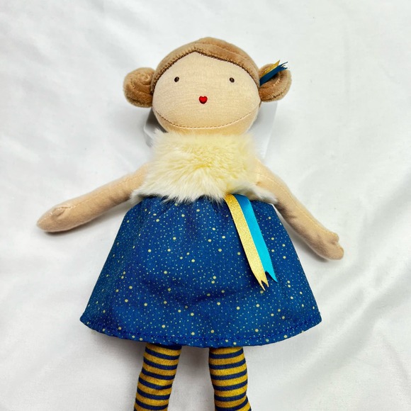 JoLiJou Paris Celeste Les Demoiselles Plush Doll Paris France 12" Rue Nadar - Picture 2 of 11